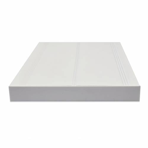 Zaślepki do profilu aluminiowego 160mm BIAŁE komplet - PCV – 2szt